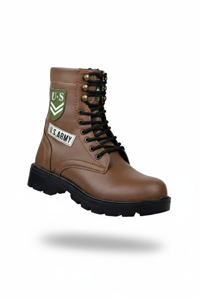 Riccon Tan Unisex motorkářské boty 0012538