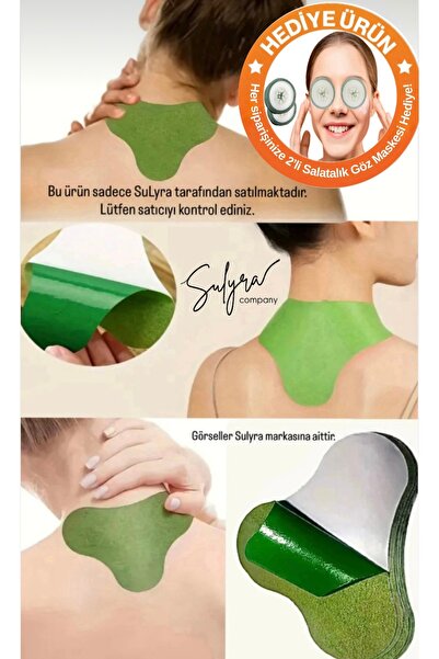 sulyra Sırt, Omuz, Bel, Boyun, Fıtık Için Bitkisel Isıtmalı Yakı Bandı 3 Adet