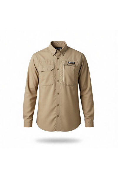 Butik Clmb Comfortable Fit Quality Transitional Full Stretch Fabric Very Flexible Double Pocket Shirt