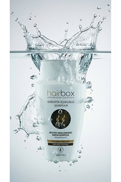hairbox professional hair care products hairbox, şampuan,keratin özlü