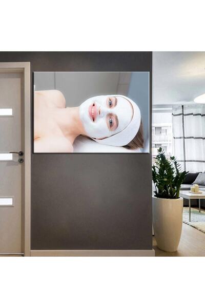 caddeko Sağlık Ve Estetik Güzellik Merkezi Tablosu Modern Şık Klinik Duvar De...