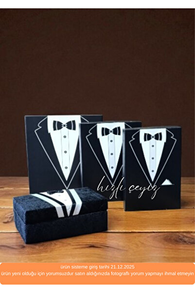 Hızlı Çeyiz Damat Bohça, Çeyiz Kutu Seti 4lü Set