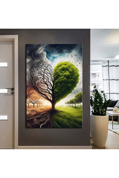 caddeko Psikolog Psikoterapi Ve Psikiyatri Terapi Odası Kanvas Tablo Modern D...