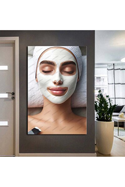 caddeko Sağlık Ve Estetik Güzellik Merkezi Tablosu Modern Şık Klinik Duvar De...