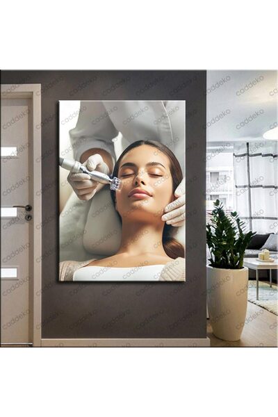 caddeko Sağlık Ve Estetik Güzellik Merkezi Tablosu Modern Şık Klinik Duvar De...