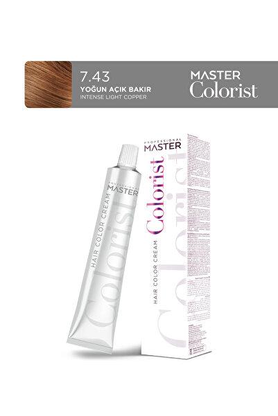 Master colorist Tüp Saç Boyası 60 ml 7.43 Yoğun Parlak Bakır