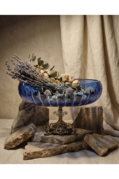 Akden Kristal وعاء تقديم أدوات المائدة من كريستال ديكور ديانا