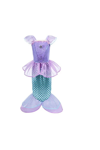 Avaleea Rochita colorata pentru fetite Sirena, 7-9 ani,