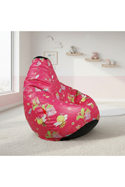 fluffy بين باج نحل للأطفال – تصميم وردي مرح