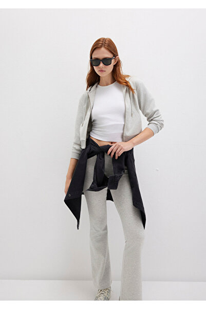 Mavi cu glugă Sweat gri interlock tricou 1S10424-88467