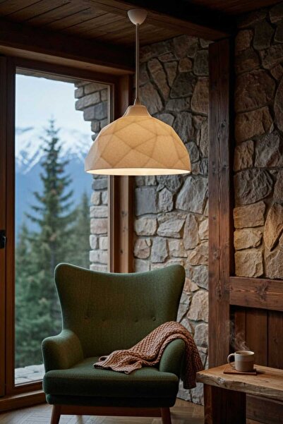 Storizaa Modern Mozaik Desen Özel Beton Görünümlü Doku Rustik İç Desenli Sark...