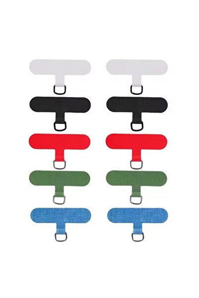 Choice ١٠ قطع من أحزمة الهواتف المحمولة المصنوعة من النايلون المختلط على شكل ...