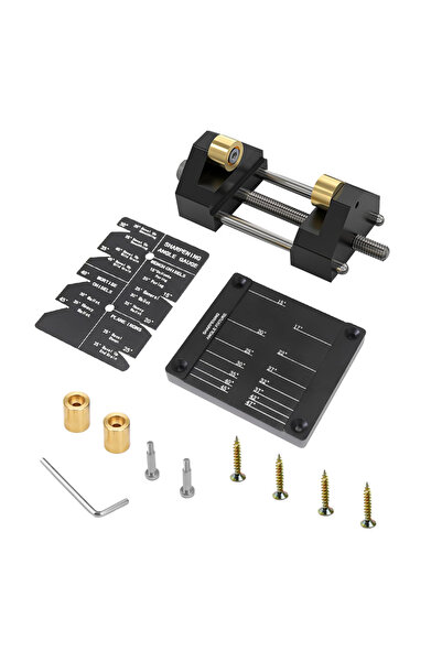 Choice نظام شحذ أسود، دليل شحذ، حامل شحذ، أداة تثبيت زاوية، مقياس للخشب