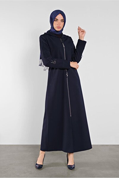 Alvina FERMUARLI KAPÜŞONLU PARDESÜ 10296