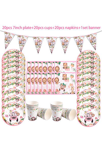 Choice مجموعة من 61 قطعة من أدوات المائدة الورقية للاستخدام مرة واحدة بتصميم ...