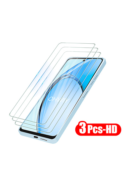 Choice58 لهاتف أوبو A98 5G، 3 قطع زجاج حماية عالي الدقة، 1-4 قطع زجاج واقي لـ...
