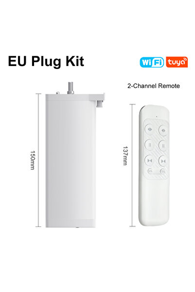 Choice Motor EU Plug (WiFi) Work With Tuya 155MM 4rd Smart Zigbee/WiFi Electr...