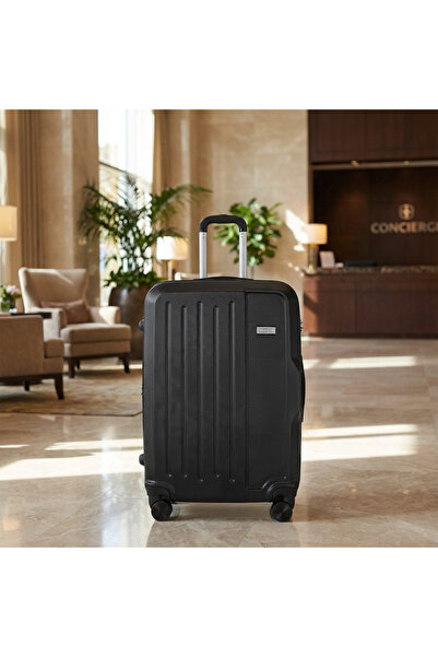 Wexta Valiz- Büyük Boy Valiz - Wx-210 Siyah Büyük Boy Valiz