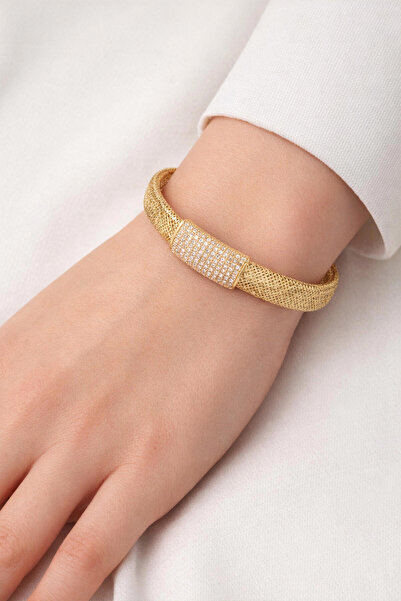 Bilezikci İtalyan 14 Ayar Altın Esnek Bileklik