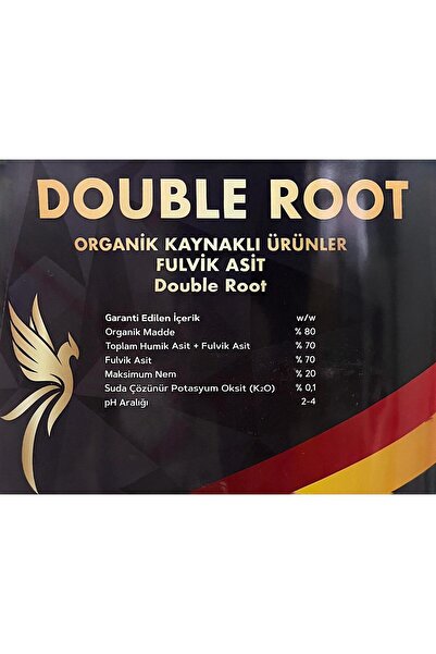 ANKAFERT Double Root Hümik Asit + Fulvik Asit Köklendirici 5 Kg