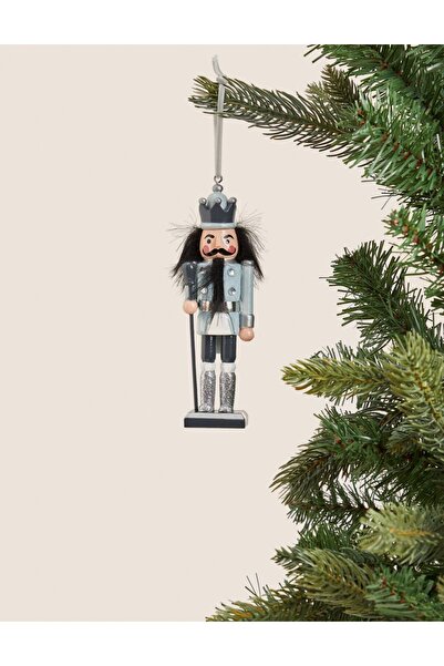 Marks & Spencer Kurşun Asker Detaylı Yılbaşı Ağaç Süsü