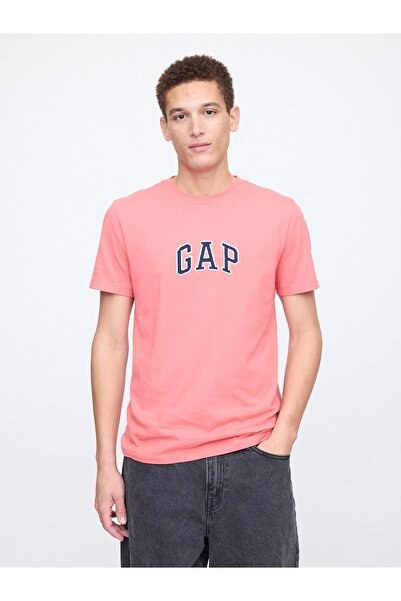 GAP Erkek Turuncu Gap Logo T-Shirt