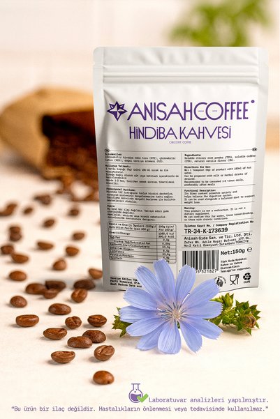 Anisah Coffee Prebiyotik Hindiba Kahvesi | 150gr | Lif Kaynağı, Sindirim Dostu