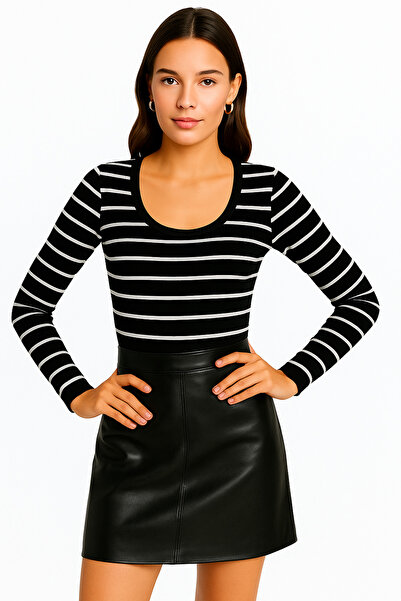 MİO ESTİLO Bluză cu mânecă lungă Novelle Havuz