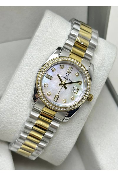 Daniel Klein Original Waterproof Steel Band Women's Wristwatch
