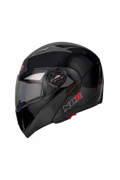 NCR 158 ÇENE AÇILIR KASK MAT SİYAH