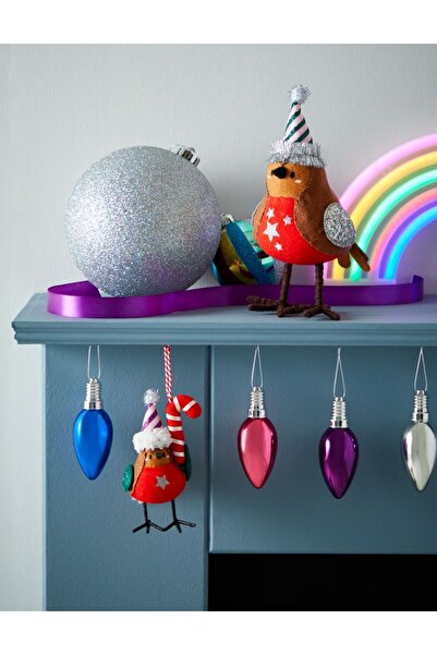 Marks & Spencer Kuş Detaylı Yılbaşı Süsü