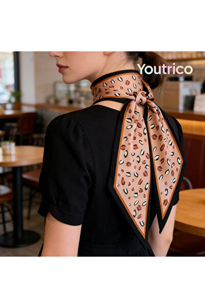 Youtrico Long diagonal scarf 147cm,All seasons,Versatile scarf&neckerchief,ha...
