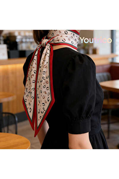 Youtrico وشاح طويل قطري 147 سم، مناسب لجميع المواسم، وشاح متعدد الاستخدامات و...