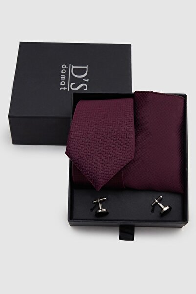 D'S Damat مجموعات ملحقات أزرار الأكمام القياسية للربطة والمناديل