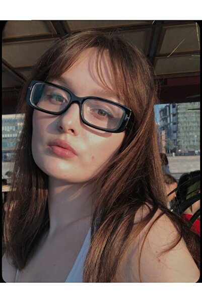 BluePepper نظارات Toms v4 ذات الشكل المستطيل الأسود مع فلتر الضوء الأزرق، نظا...