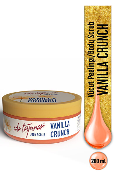 Eda Taşpınar Vanilla Crunch Vanilya Vücut Peelingi, Büyüleyen Cilt Bakım Serisi, Sen de Büyüle Herkesi!,  300 gr