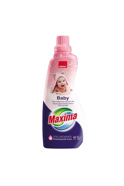 Sano Balsam de rufe ultra concentrat baby, 40 spalari, 1l