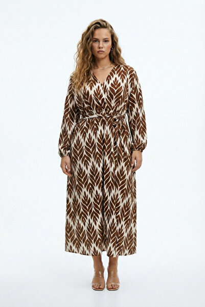 Mivoon Φόρεμα Bürümcük με καλοκαιρινό σχέδιο 2XL - 6XL