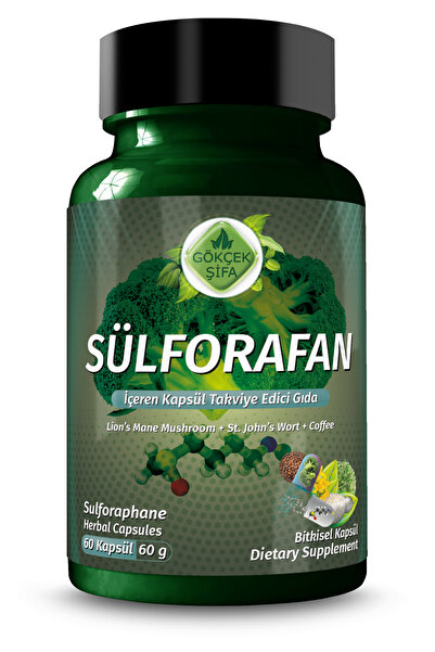 Gökçek Şifa Sülforafan Brokoli Kapsül (SULFORAPHANE BROCCOLİ CAPSULE)