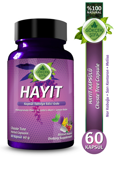 Gökçek Şifa Hayıt Kapsül (CHASTE TREE CAPSULE)