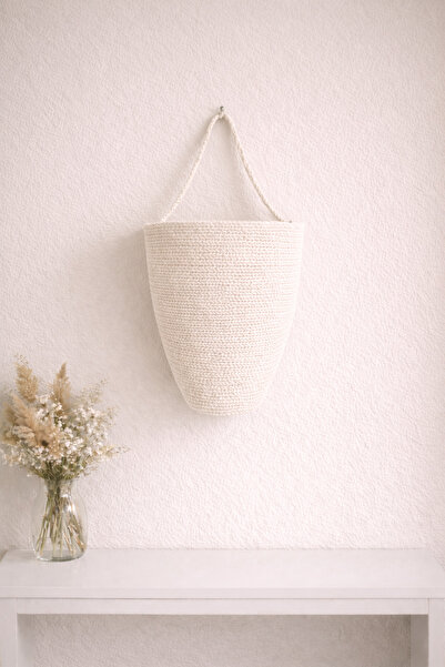 ÖRGÜM Bag Holder Decorative Bag Organizer Basket 30X20 cm