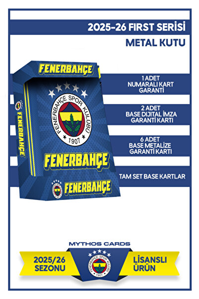 Fenerbahçe 2025-26 MYTHOS FİRST - METAL KUTU