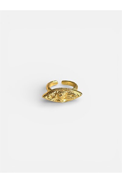 HOUSEKİ Vintage Plate Ring Adjustable