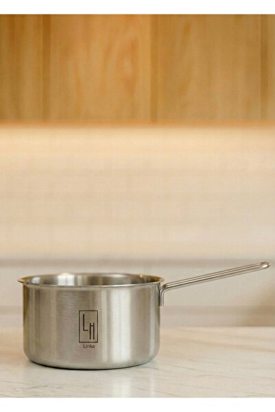 LinkaHome Paslanmaz Kaçerola Sosluk Sütlük 14-CM