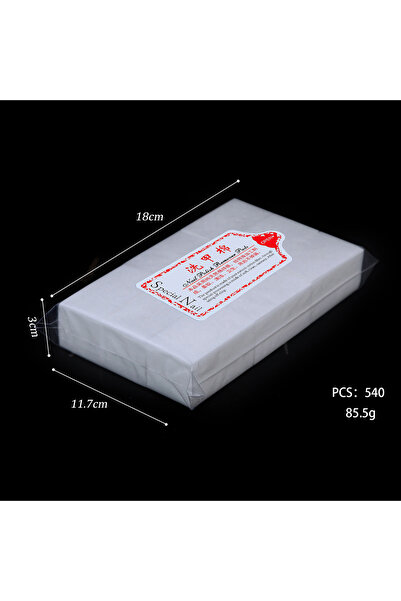 Choice ٥٤٠ قطعة، ٤٠٠/٦٠٠ قطعة/عبوة، أدوات أظافر صلبة ومتينة، مناديل لإزالة طل...