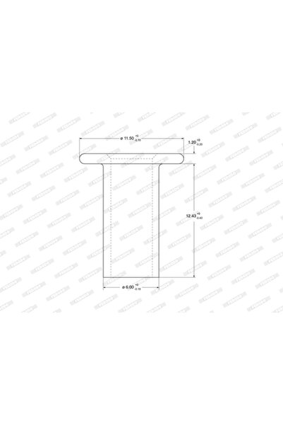 FERODO Nit, Material Frictiune Saboti Frana Mercedes-benz T2/ln1 Caroserie 19...
