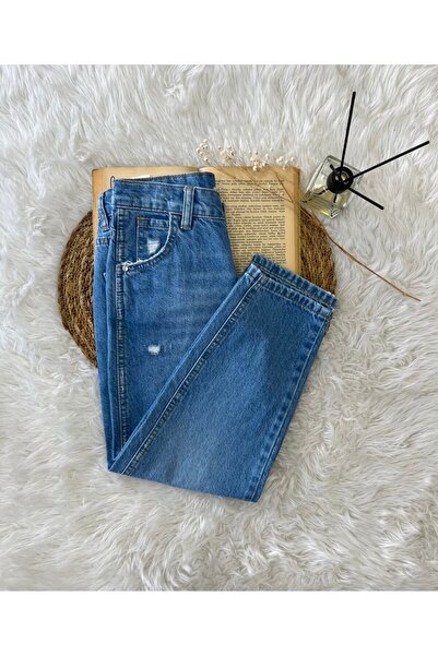 Orca Kids Fashion بنطلون دايز جين للأعمار من 8 إلى 14 سنة باللون الأزرق