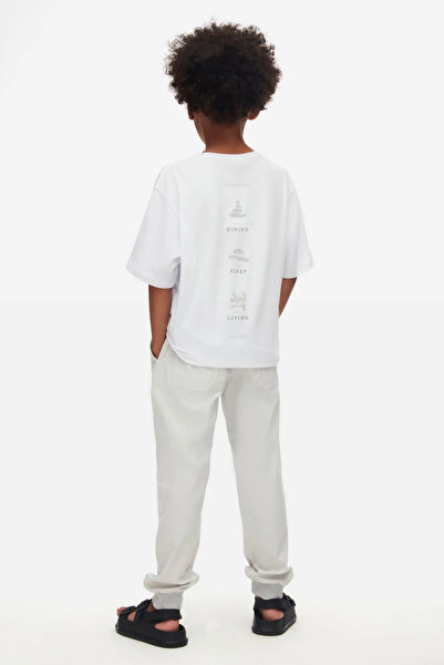 nk kids طقم Nk 8-14 Scret مكون من قطعتين أبيض/رمادي