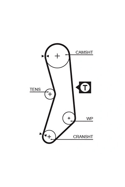 GATES Set Pompa Apa + Curea Dintata Fiat Cinquecento Van (170_) 1994-1998 Benzina