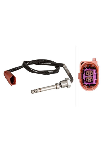 Hella Senzor Temperatura Gaze Evacuare Audi A1 Seat Ibiza 4/Toledo 4